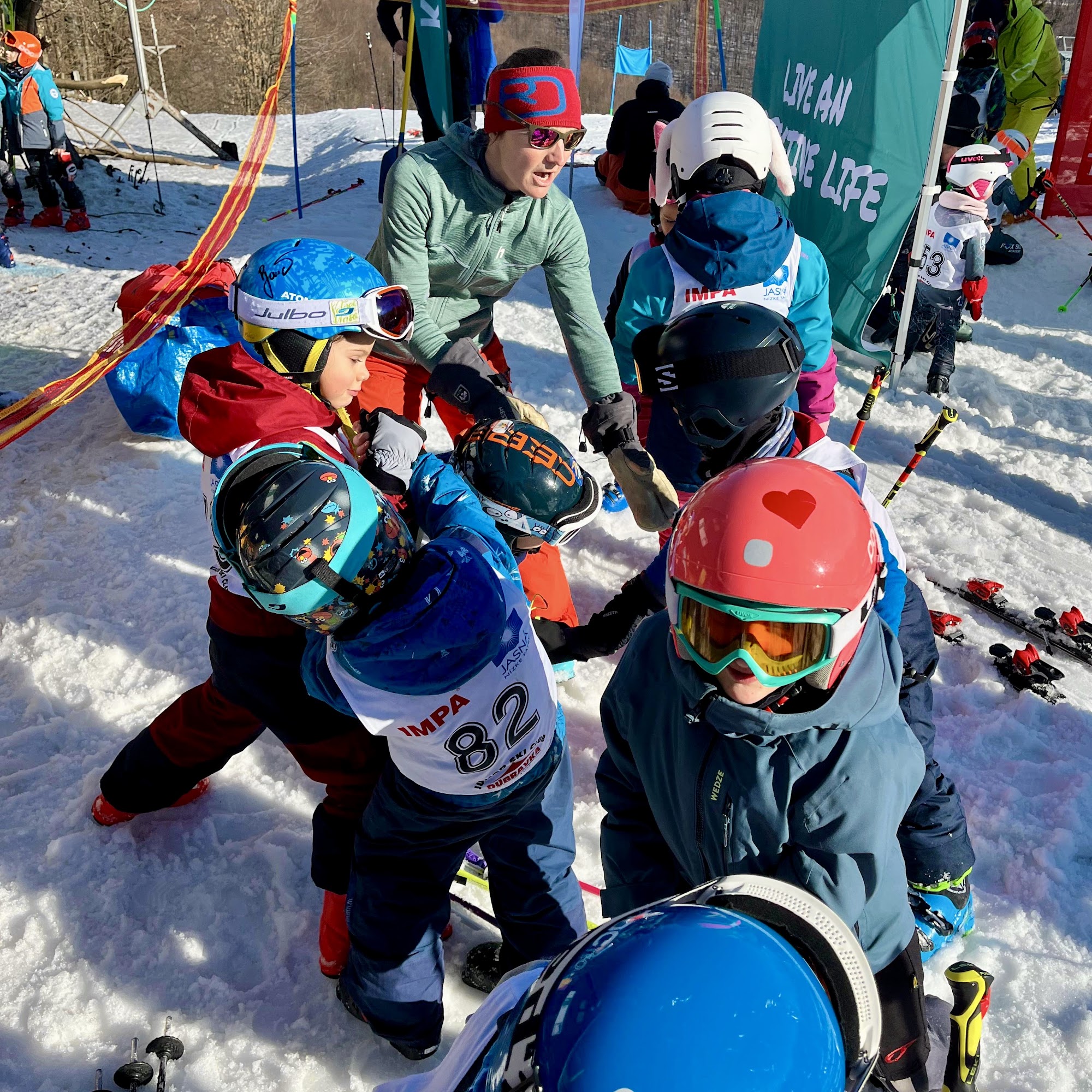 Pretekár Ski Loko na štarte