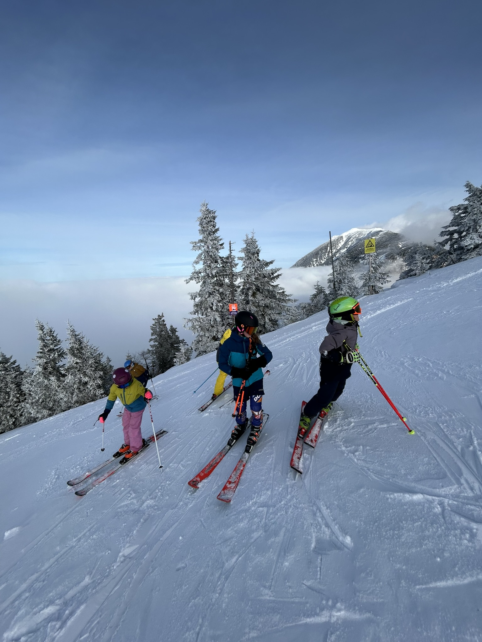 Tréning Ski Lokomotívy na Ötscheri