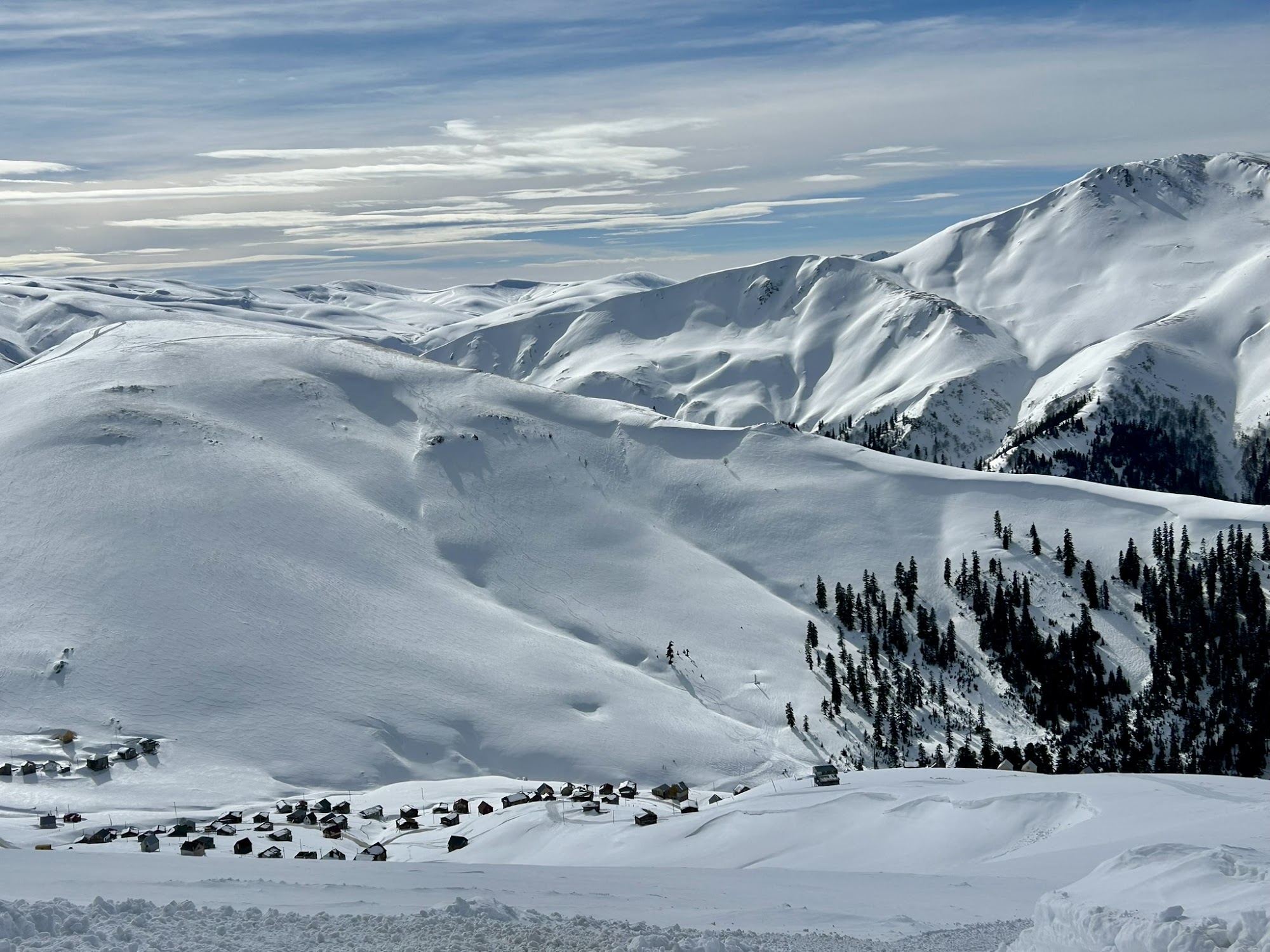 Freeride v otvorenom svahu