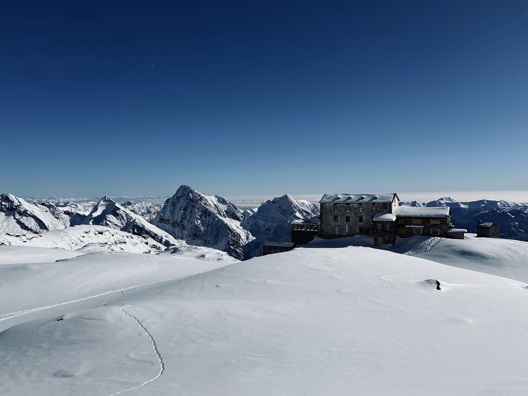 Lyžovanie pri Gressoney a Monterose
