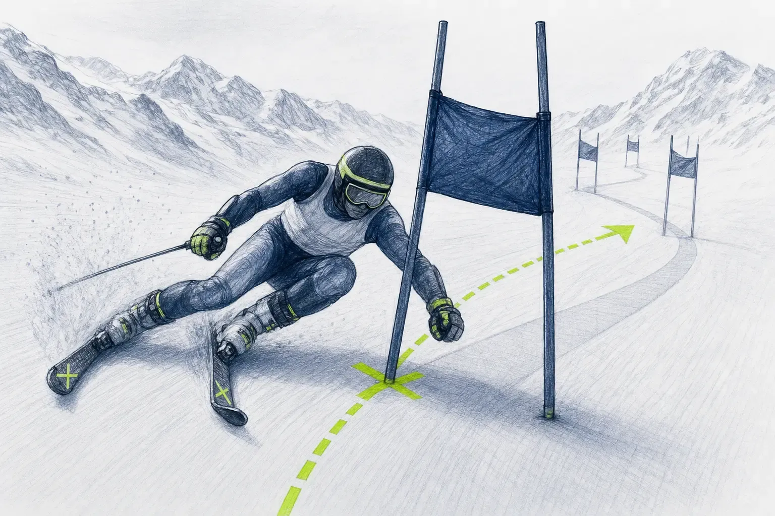 DSQ – technická ilustrácia Ski Loko