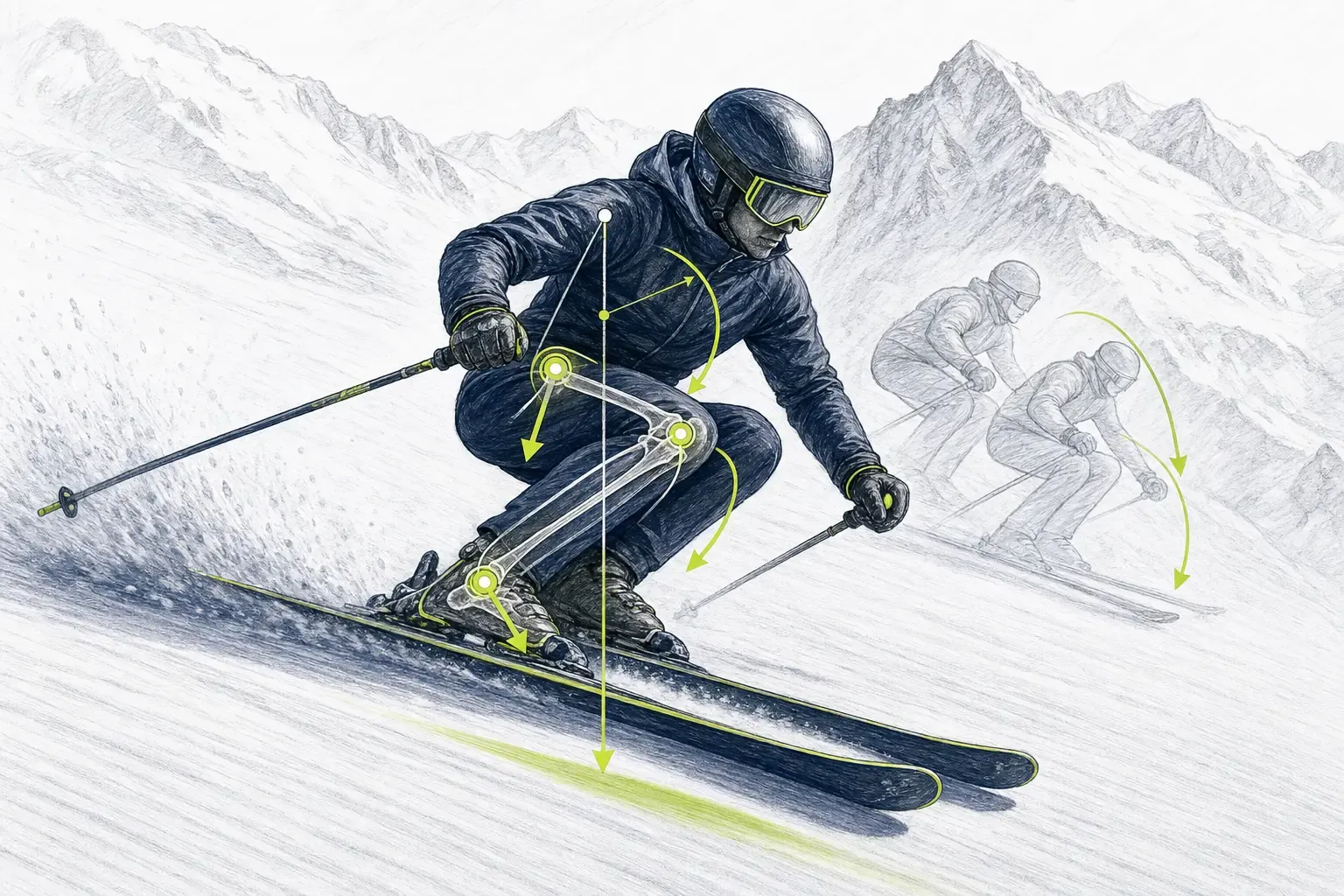 Flexia – technická ilustrácia Ski Loko