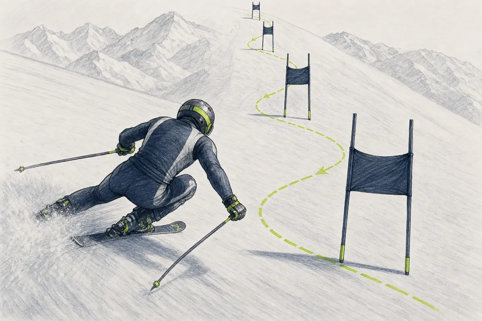 Flush – technická ilustrácia Ski Loko