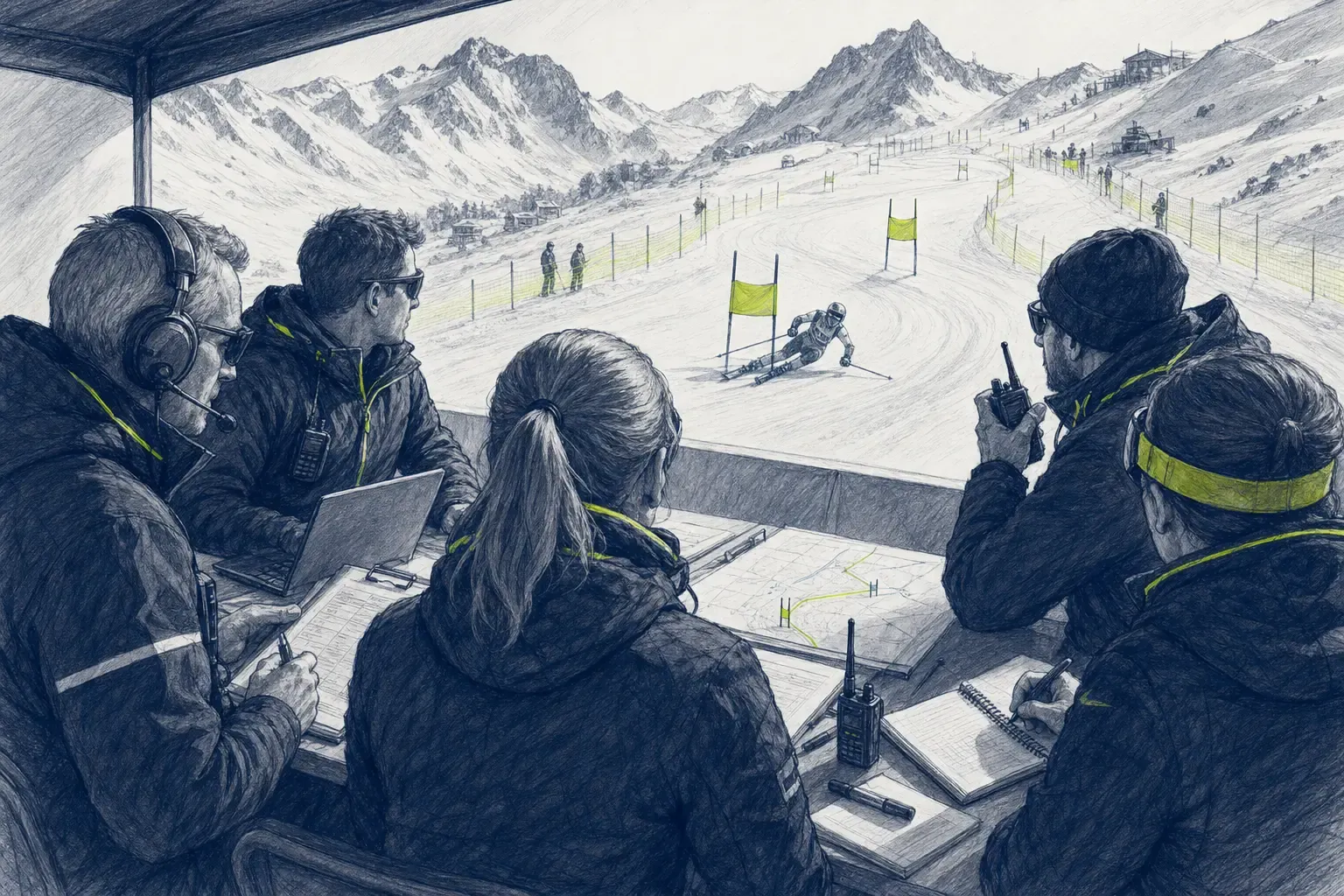 Jury pretekov – technická ilustrácia Ski Loko