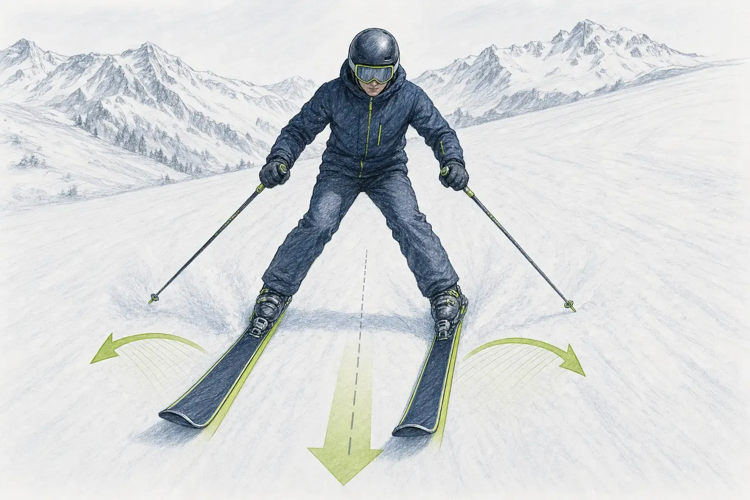 Pluh – technická ilustrácia Ski Loko