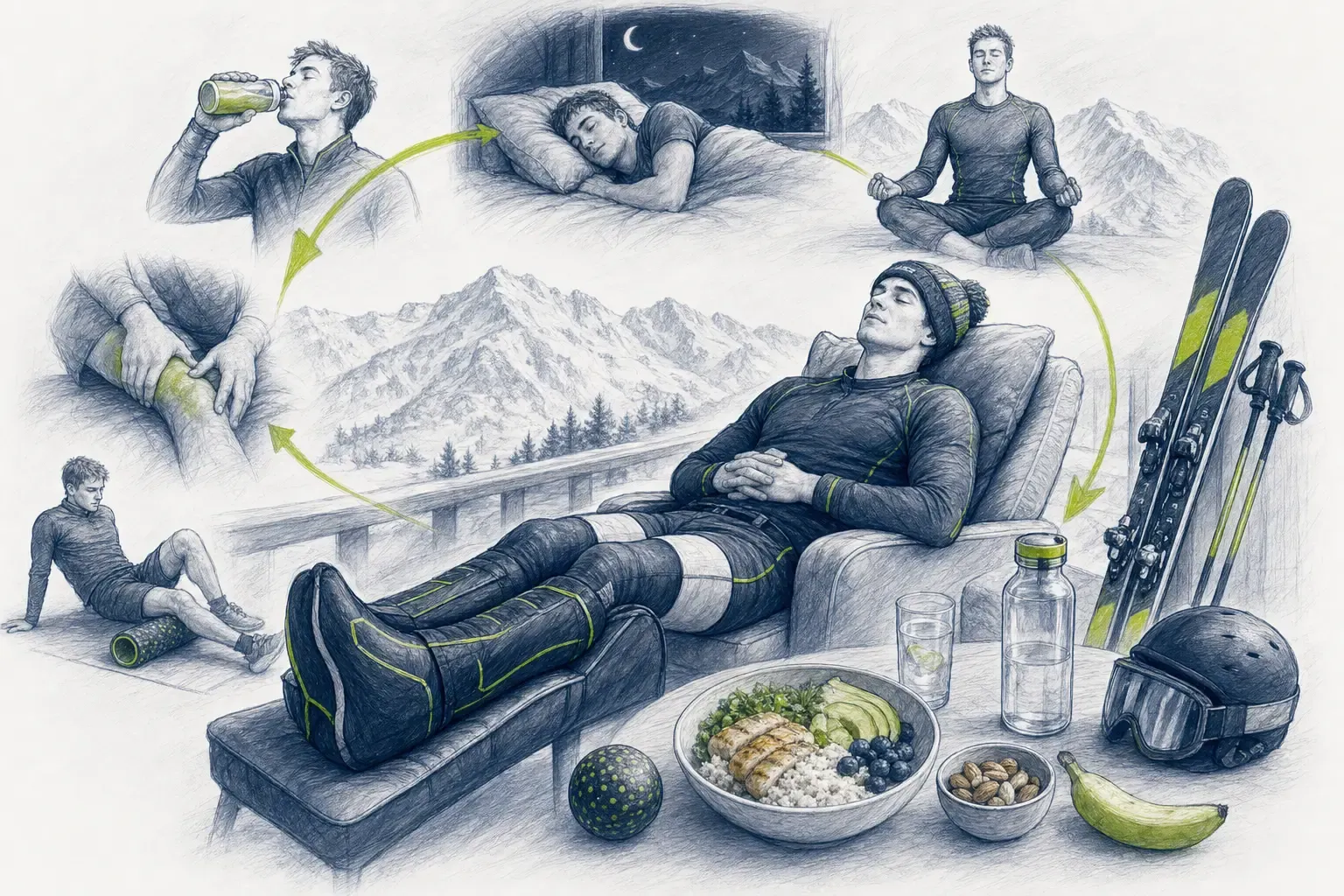 Regenerácia – technická ilustrácia Ski Loko