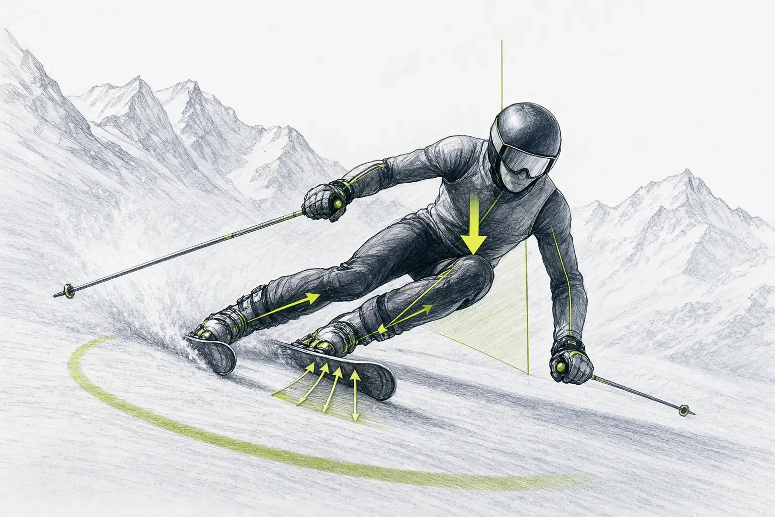 Sila – technická ilustrácia Ski Loko