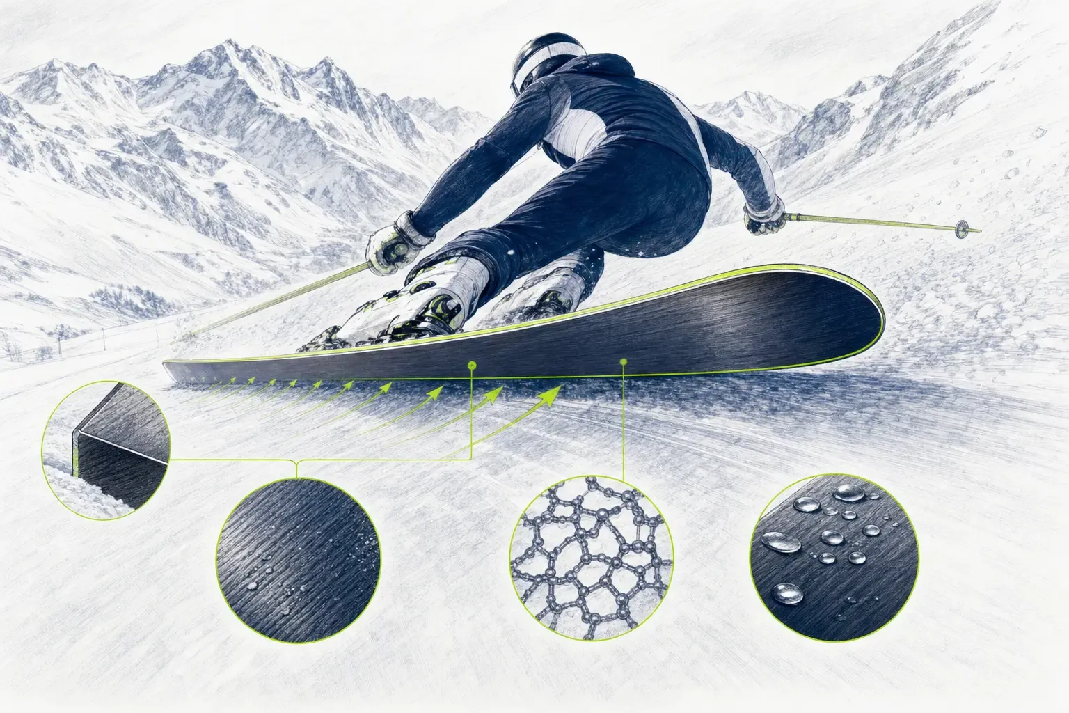 Sklznica – technická ilustrácia Ski Loko
