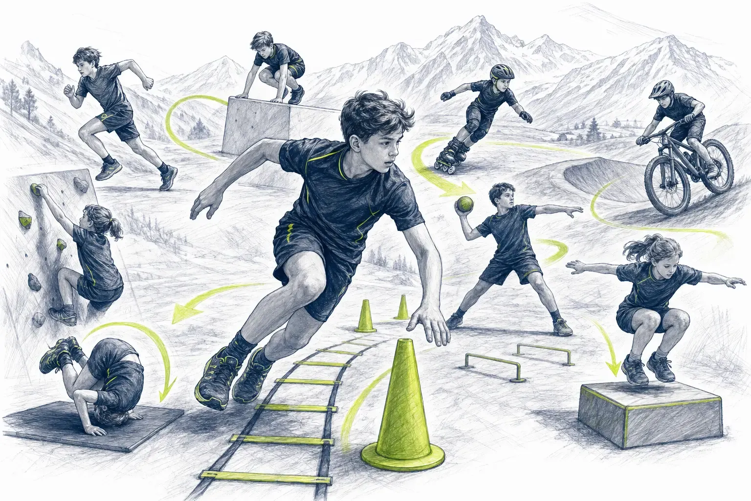 Suchá príprava – technická ilustrácia Ski Loko