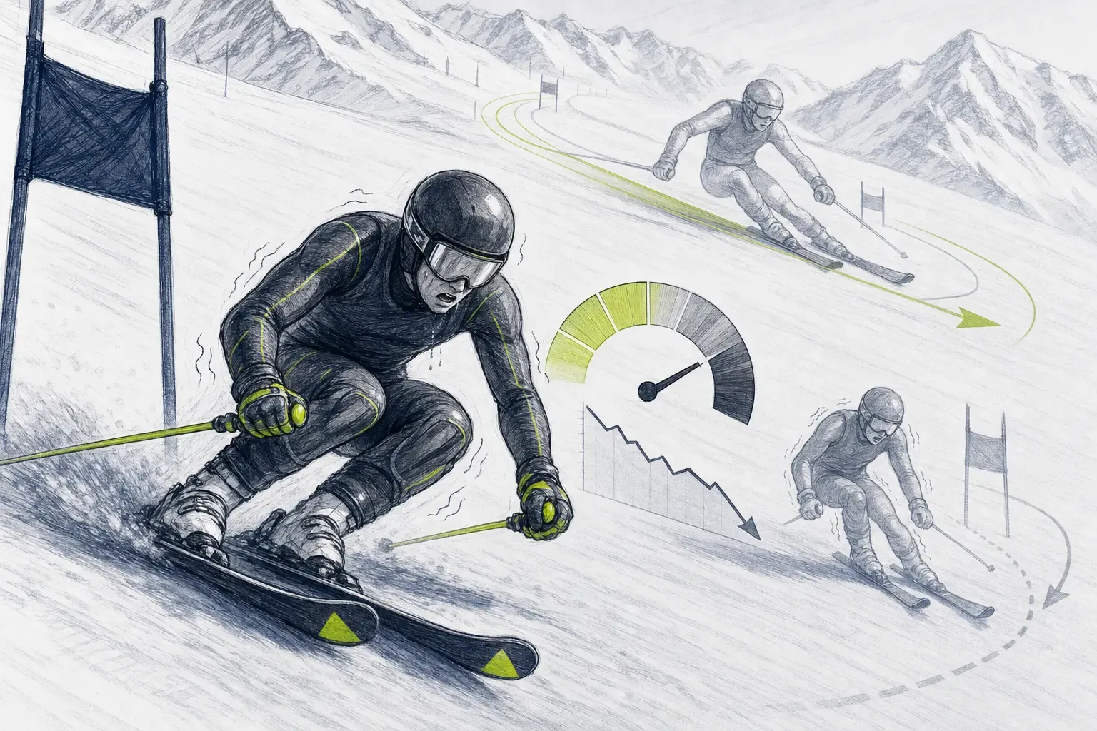 Únava – technická ilustrácia Ski Loko