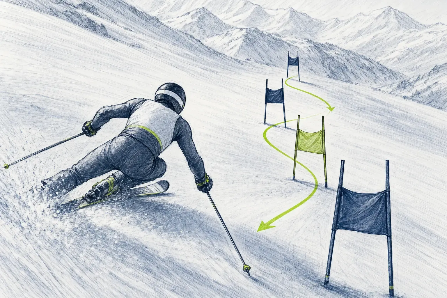 Vertikála – technická ilustrácia Ski Loko