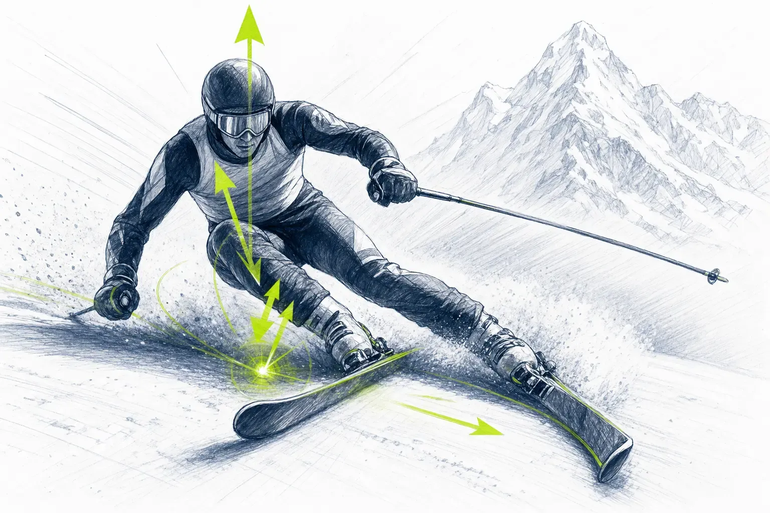 Výbušnosť – technická ilustrácia Ski Loko