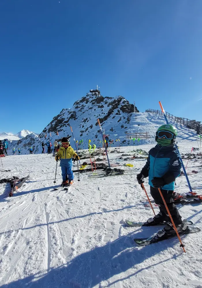 Alpské lyžovanie – technická ilustrácia Ski Loko
